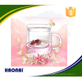 Haonai double borosilicate glassware,double wall glass coffee mugs